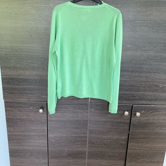 Sandwich Pale Green Cardigan Large - Picture 8 of 8